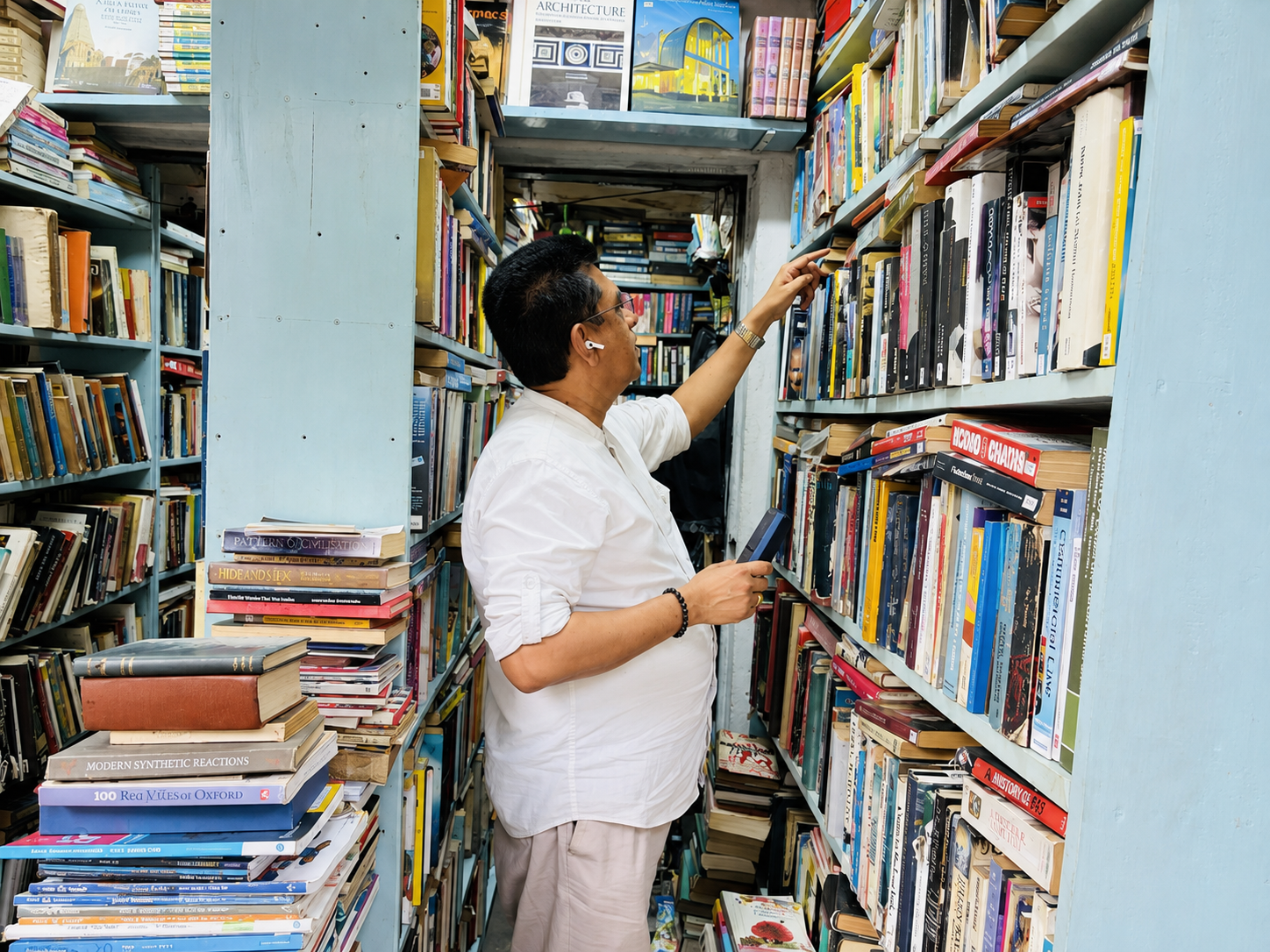 A life among books